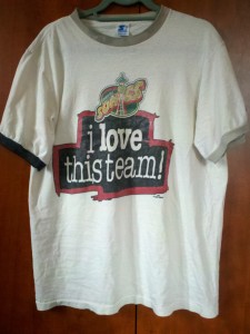 1. Sonics tshirt given to me by brother-in-law -- Dallas, Jr.